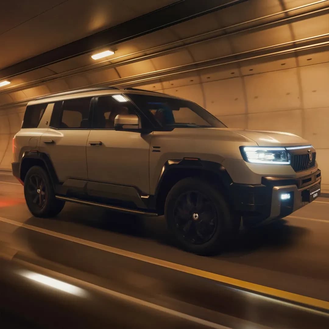 Denza B8 hybrid system