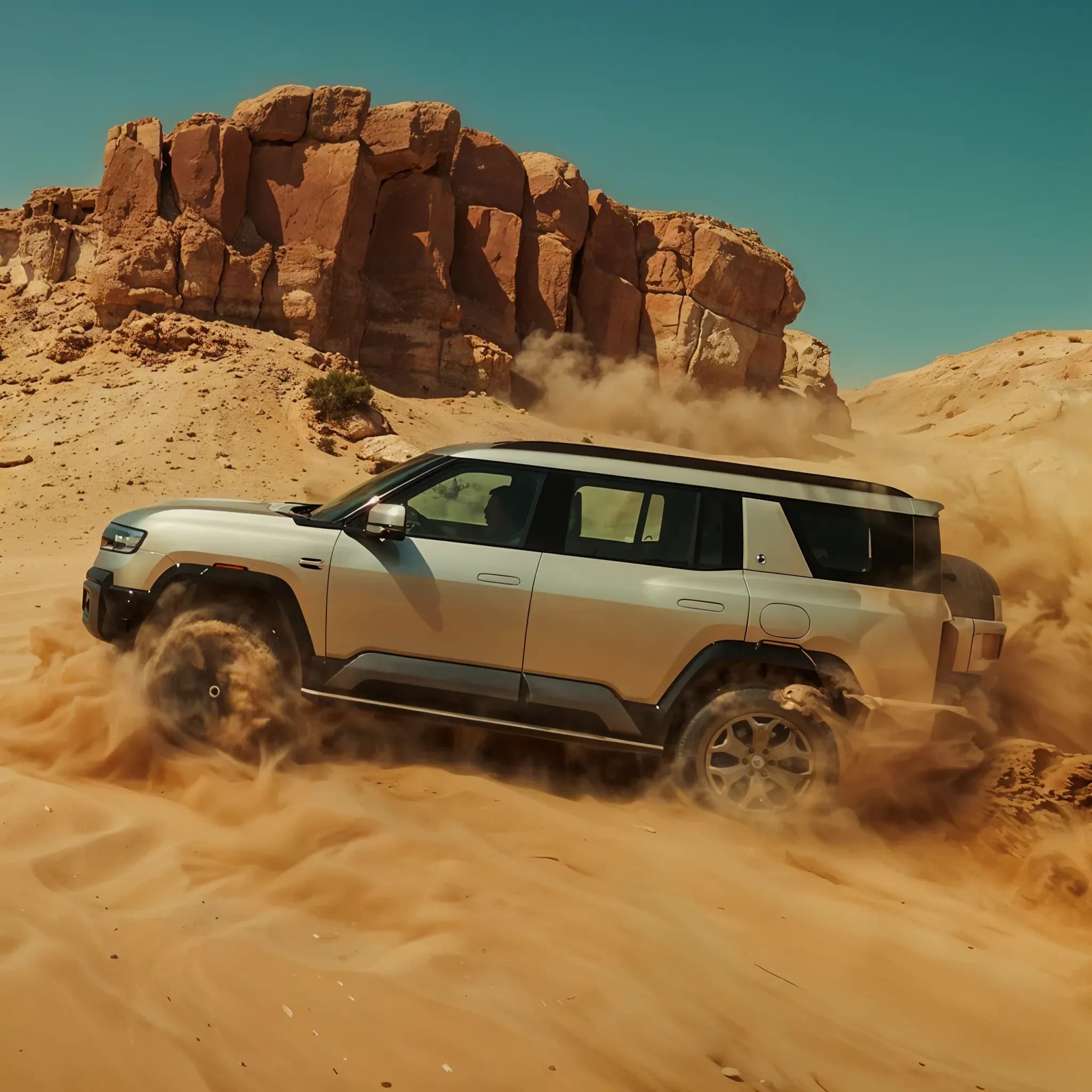 Denza B8  suspension